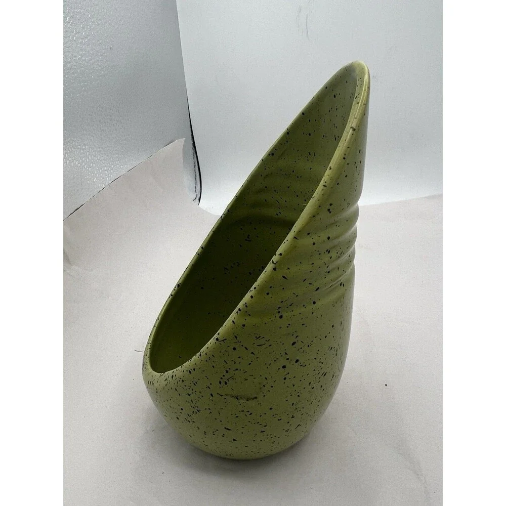 Commodities Spoon Rest - Upright - Eathernware - Green Speckled